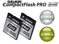 CF PRO UDMA 32GB, 64GB 新発売