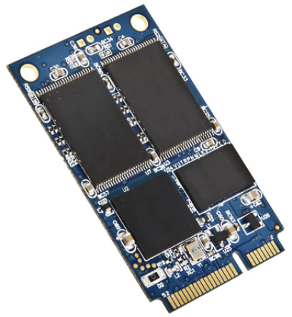 128GB mSATA SSD, SATA III, MLC, Ind Temp -40~+ 85°C