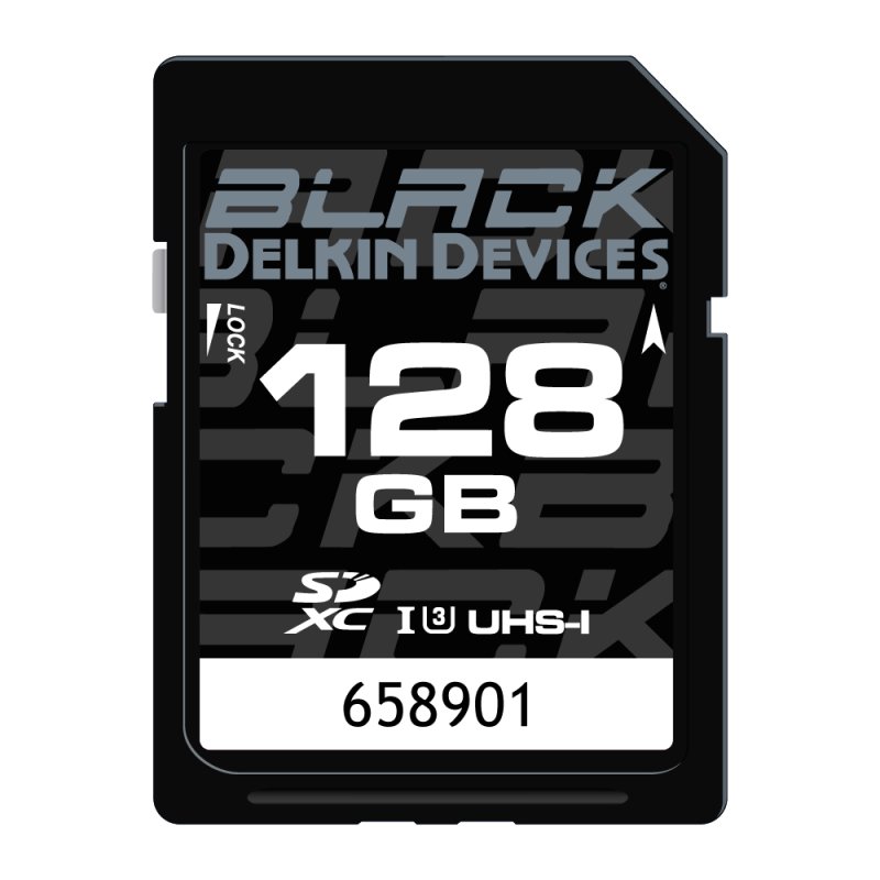 画像1: 128GB BLACK SD UHS-I (U3/V30) SDカード