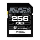 256GB BLACK SD UHS-I (U3/V30) SDカード