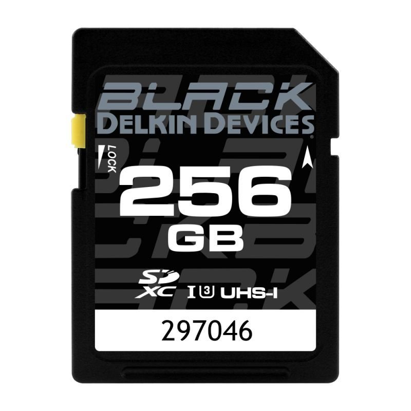 画像1: 256GB BLACK SD UHS-I (U3/V30) SDカード