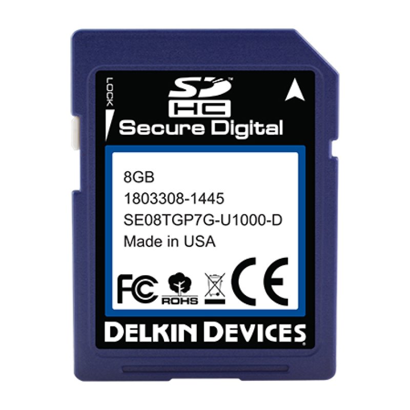 画像1: 8GB SD D300 Series SLC Ind Temp -40~+ 85°C