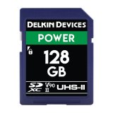 Delkin Devices 128GB POWER SDXC UHS-II (U3/V90) SDカード