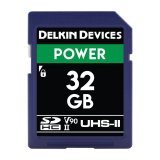 Delkin Devices 32GB POWER SDＨC UHS-II (U3/V90) SDカード
