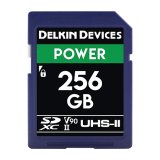 Delkin Devices 256GB POWER SDXC UHS-II (U3/V90) SDカード