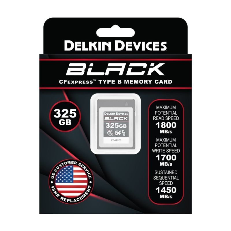 画像3: Delkin 325GB BLACK G4 CFexpress Type B メモリーカード