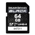 画像1: 64GB BLACK SDXC UHS-II（U3/V90）メモリーカード (1)
