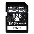 画像1: 128GB BLACK SDXC UHS-II（U3/V90）メモリーカード (1)