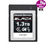 Delkin 1.3TB BLACK G4 CFexpress Type B メモリーカード