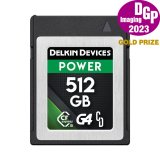Delkin 512GB POWER CFexpress Type B G4 メモリーカード