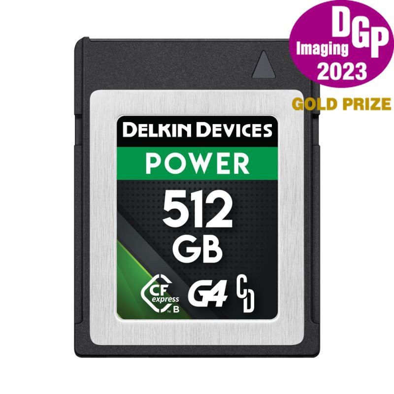 画像1: Delkin 512GB POWER CFexpress Type B G4 メモリーカード