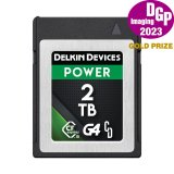 Delkin 2TB POWER CFexpressType B G4 メモリーカード 