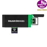 Delkin USB 3.2 CFexpress Type B Card / SD UHS-II  メモリーカードリーダー