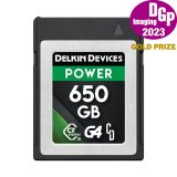 Delkin 650GB POWER CFexpress Type B G4 メモリーカード