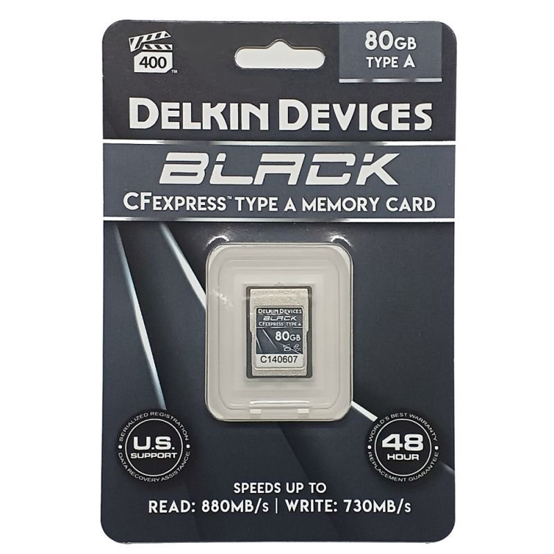 画像2: Delkin Devices 80GB BLACK CFexpress Type A メモリーカード