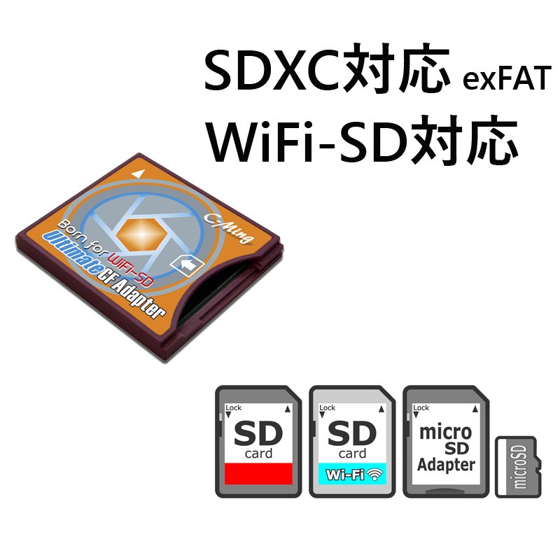 画像3: SD/SD-WiFi/CF変換アダプタ