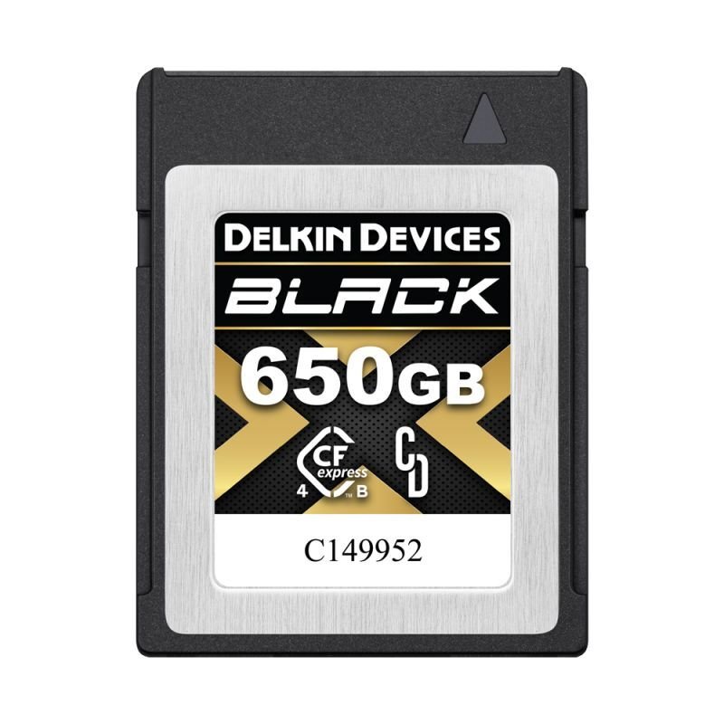 画像1: Delkin 650GB BLACK 4.0 CFexpress Type B メモリーカード