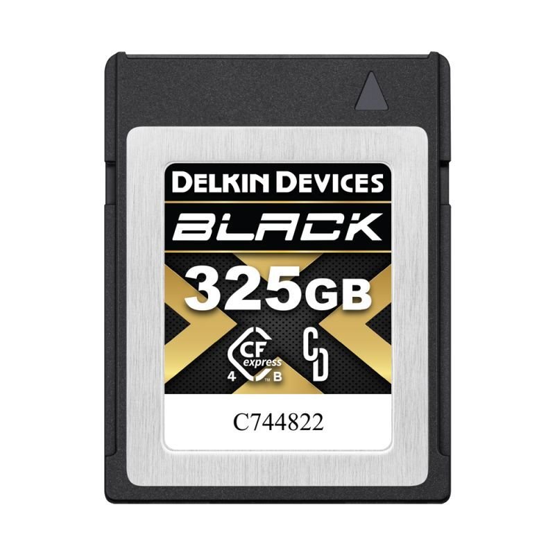 画像1: Delkin 325GB BLACK 4.0 CFexpress Type B メモリーカード