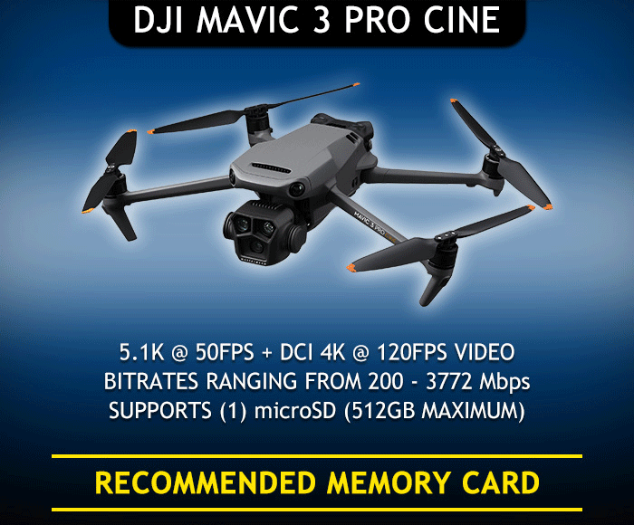 DJI MAVIC 3 PRO CINE カメラスポットライト