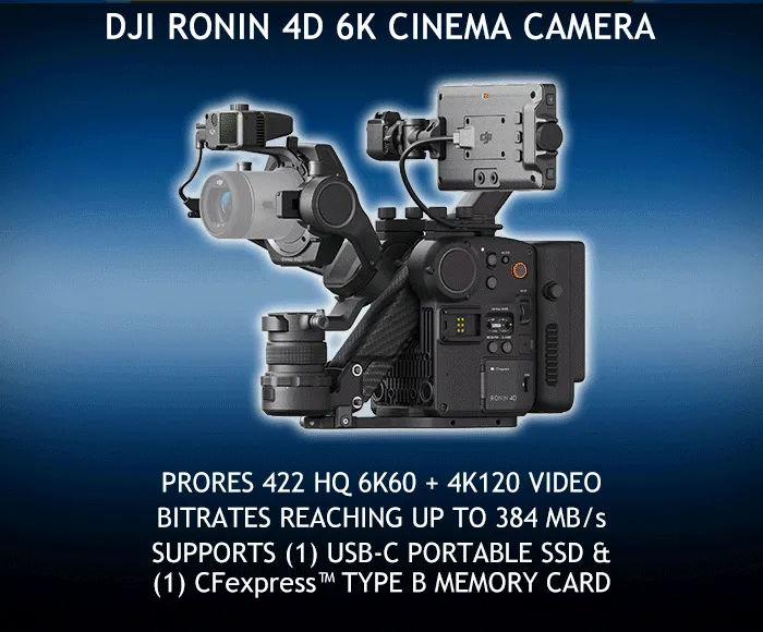 DJI RONIN 4D 6K Cinema