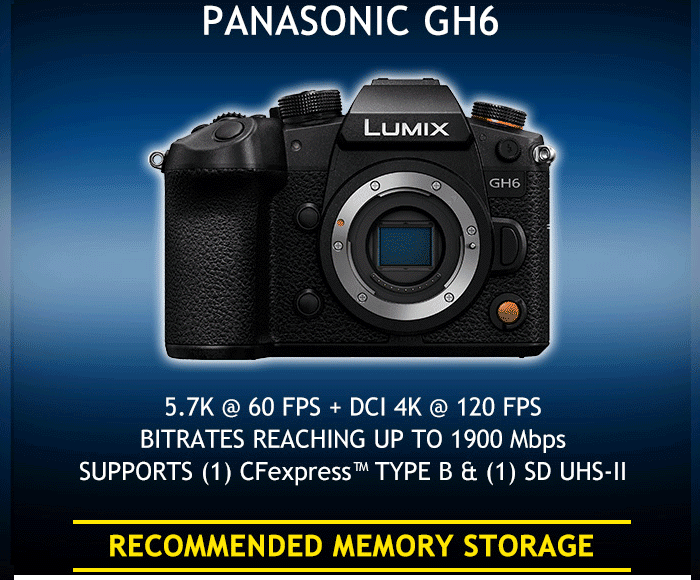 Panasonic GH6 カメラスポットライト