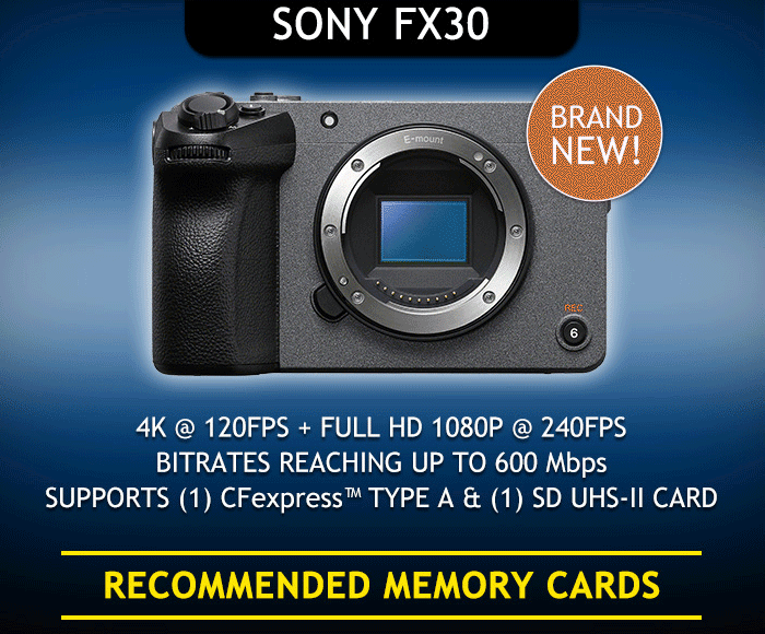 SONY FX30 カメラスポットライト