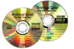 Archival Gold CD-R/DVD-R