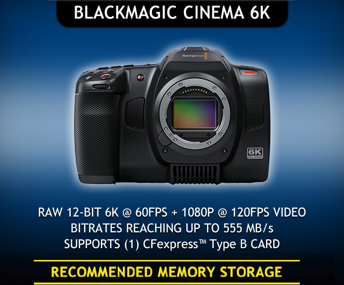 BlackMagic 6K