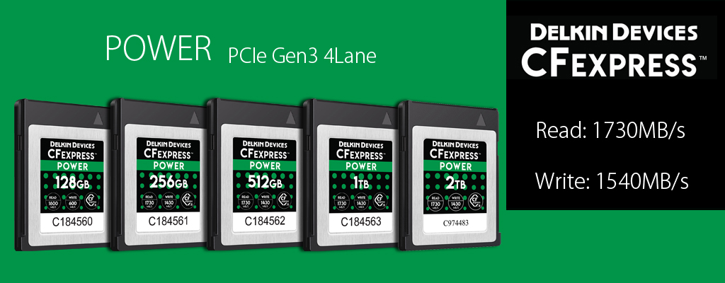 CFexpress POWERメモリーカード