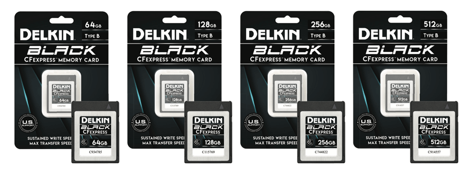 Delkin BLACK CFexpressカード