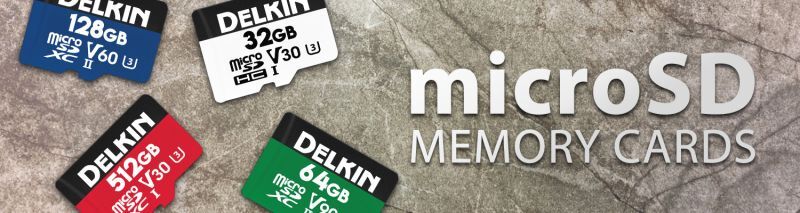 Delkin microSDカード