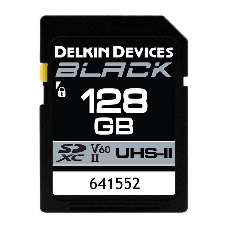 Black SD UHS-II