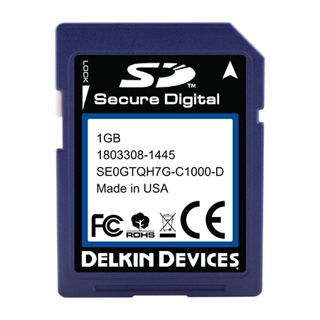 1GB SD D300 Series SLC Ind Temp -40~+ 85°C