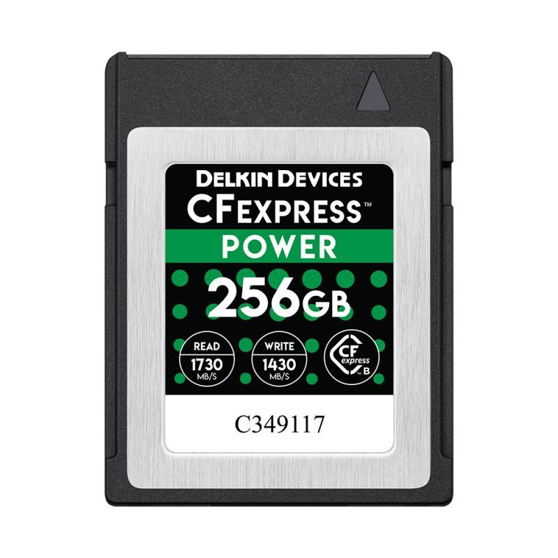 Delkin 256GB CFexpress POWER メモリーカード 