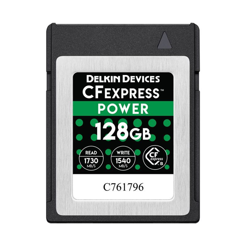 Delkin 128GB CFexpress POWER メモリーカード