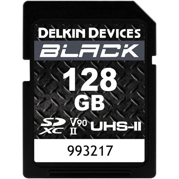 
128GB BLACK SDXC UHS-II（U3/V90）