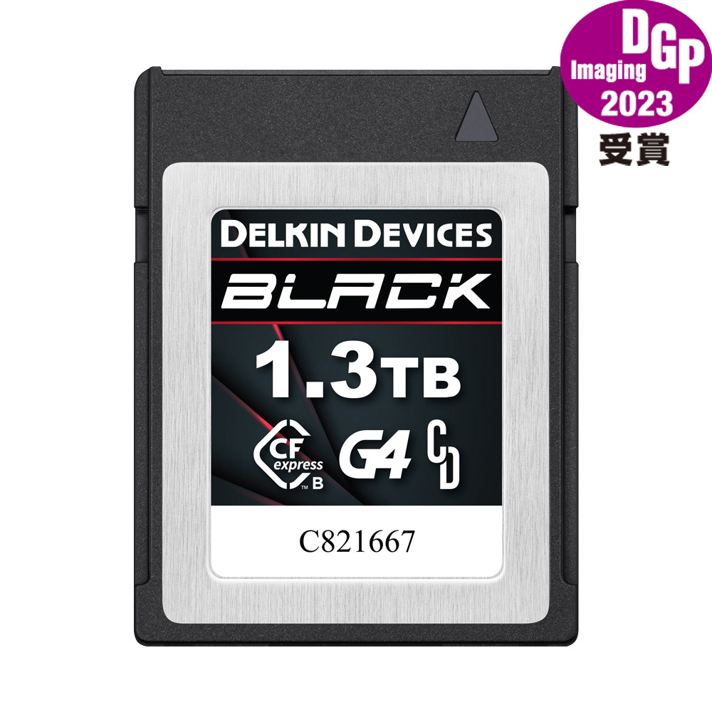 Delkin 1.3TB BLACK G4 CFexpress Type B メモリーカード