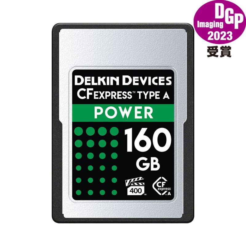 Delkin 160GB POWER CFexpress Type A メモリーカード