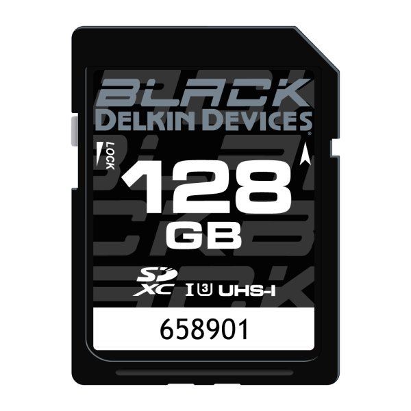 画像1: 128GB BLACK SD UHS-I (U3/V30) SDカード (1)