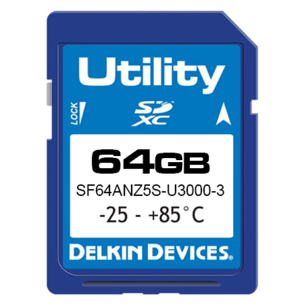 画像1: 64GB Utility SD MLC -25/85℃ (1)
