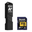 画像2: Delkin ADVANTAGE+ UHS-I A2 256GB SDXC w/Reader 170MB/s Read 90MB/s Write (2)
