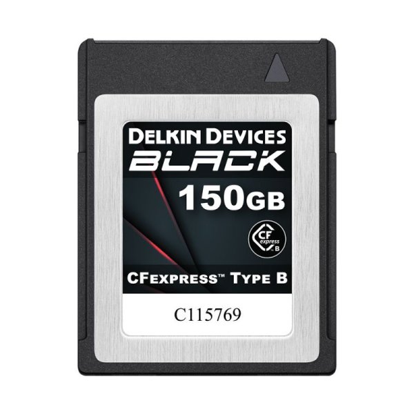 画像1: Delkin 150GB BLACK CFexpress Type B メモリーカード (1)