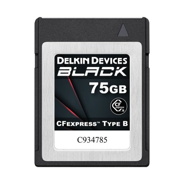 画像1: Delkin 75GB BLACK CFexpress Type B メモリーカード (1)