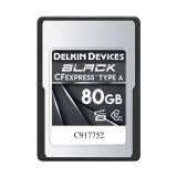 Delkin Devices 80GB BLACK CFexpress Type A メモリーカード