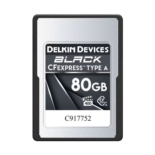 画像1: Delkin Devices 80GB BLACK CFexpress Type A メモリーカード (1)