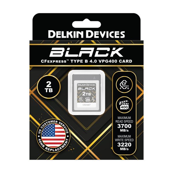 画像2: Delkin 2TB BLACK 4.0 CFexpress Type B VPG400 メモリーカード (2)