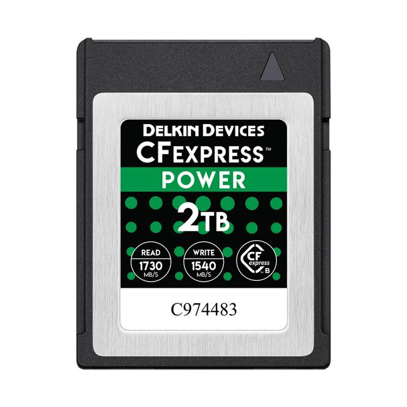 Delkin 2TB CFexpress POWER メモリーカード - HSGインフォメーション
